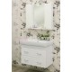 Комплект мебели для ванной подвесной 80 Sanflor Ксения