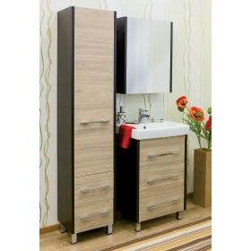 Комплект мебели для ванной 60 Sanflor Ларго вяз/венге
