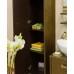 Комплект мебели для ванной Sanflor Румба 60 венге, патина золото